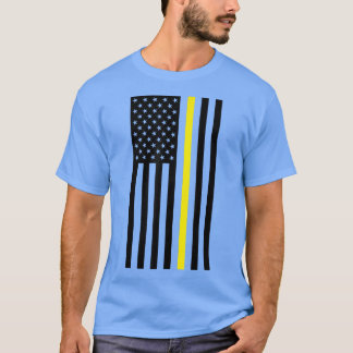 Tunn Gult, säkerhetsskydd, Lastbil-drivrutiner S T Shirt