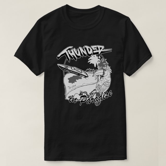 Tunn i Paradise Essential T-Shirt.png T Shirt (Design framsida)