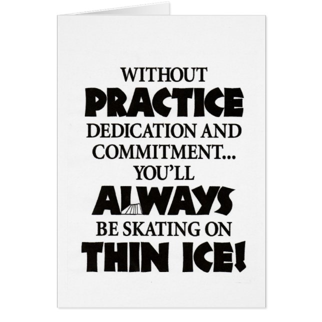 TUNN IS HÄLSNINGSKORT (Framsidan)