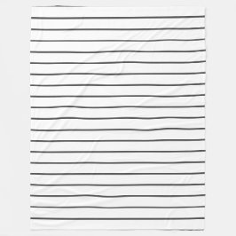 Tunn rand, kol-grått på vitt fleecefilt