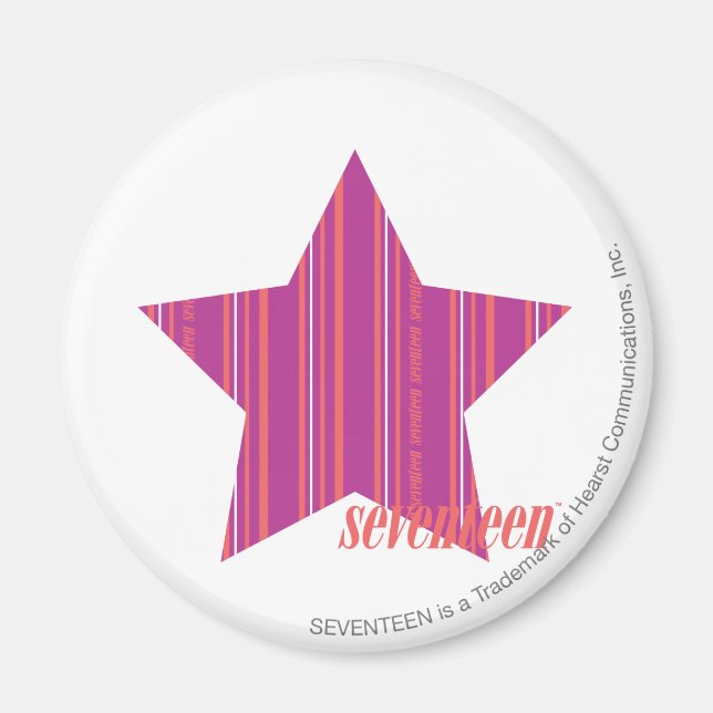 Tunn Rand Lila 3 Magnet (Framsidan)