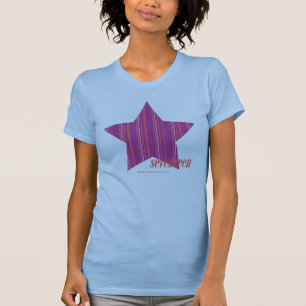 Tunn Rand Lila 3 Tee Shirt