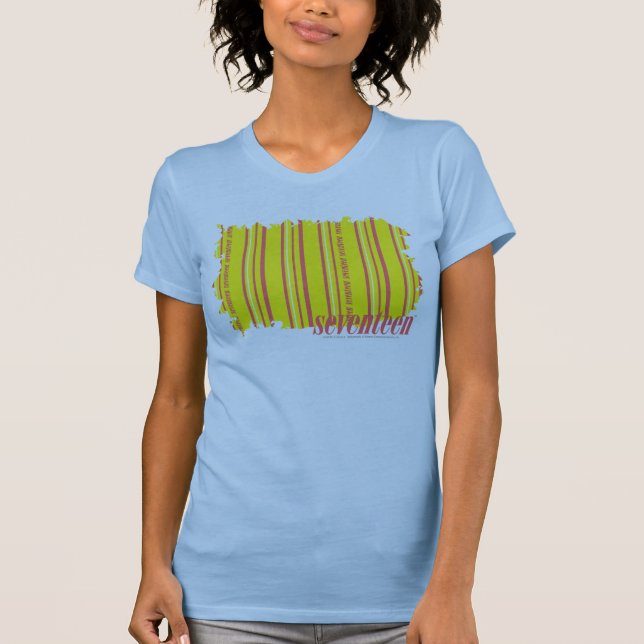 Tunn randgult 2 t-shirt (Framsida)