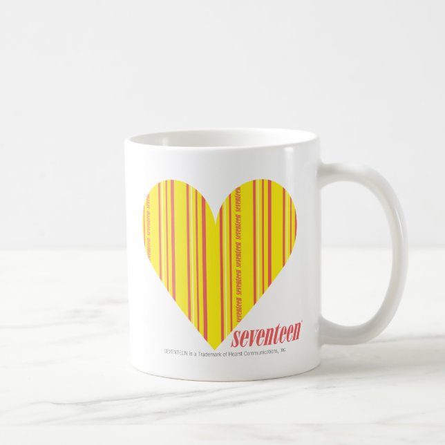 Tunn randgult 3 kaffemugg (Höger)
