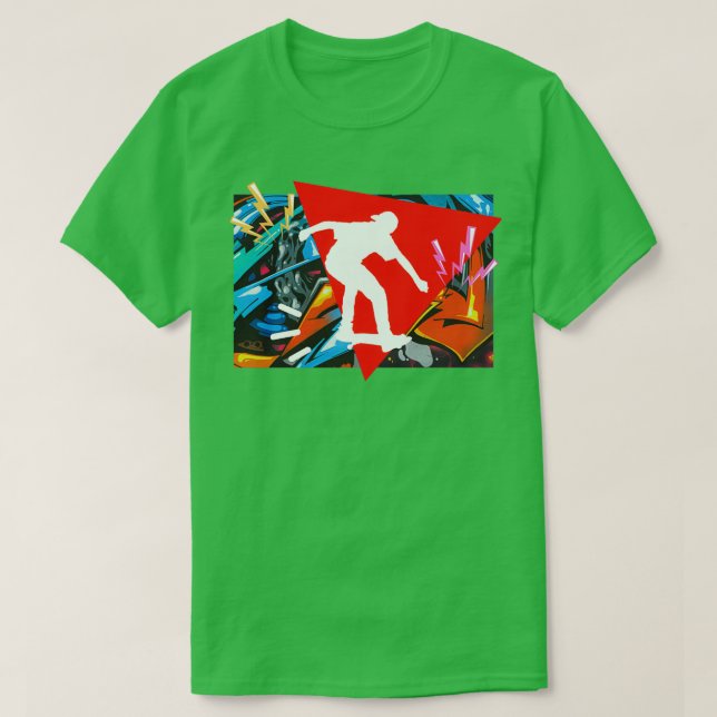 Tunn Skater T Shirt (Design framsida)