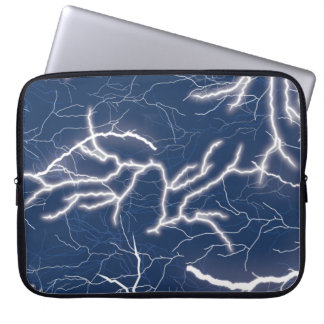 Tunn Strejka Belysning Thunder Storm Mönster Laptop Fodral