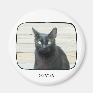 Tunn, svart linjefoto, magnet