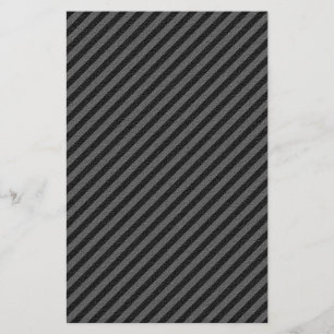 Tunn svart och Grått diagonal Rand Flygblad