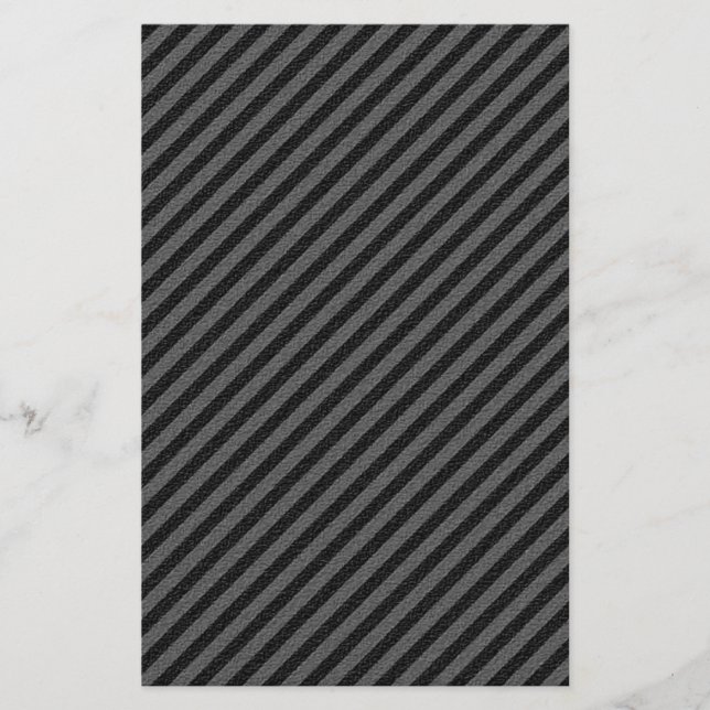 Tunn svart och Grått diagonal Rand Flygblad (Framsidan)