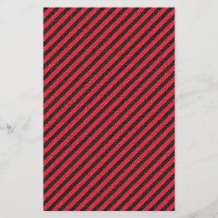 Tunn svart och röd diagonal Rand Flygblad