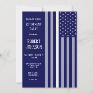 Tunn vit linje Pension Inbjudningar