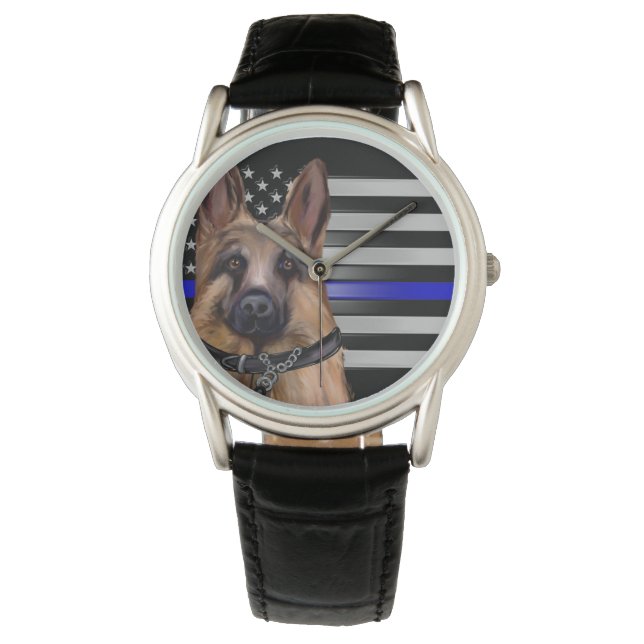 TUNNA BLÅ LINJEN ARMBANDSUR (Framsida)