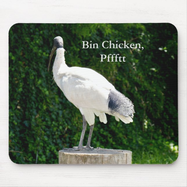 Tunna Chicken Pfftt (Ibis) Mousepad Musmatta (Framsidan)
