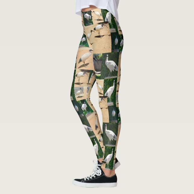 Tunna Chicken Photo Collage, Leggings (Vänster)