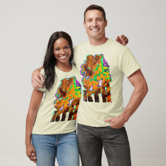 Tunna moln - Guld Tee Shirt