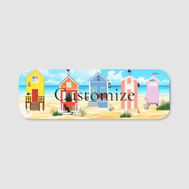 Tunnburk för tunna fack Thunder_Cove Namnbricka (Framsida)