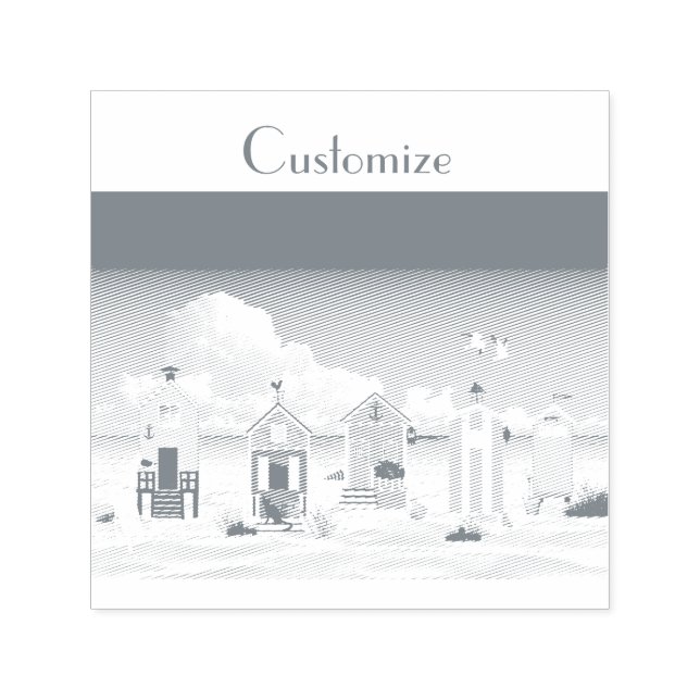 Tunnburk för tunna fack Thunder_Cove Självfärgande Stämpel (Design)