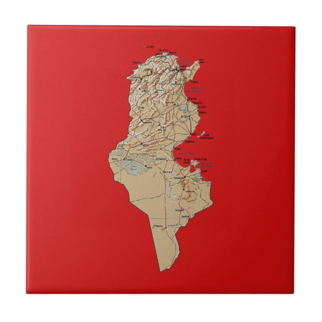 Tunne Karta Kakelplatta (Framsidan)