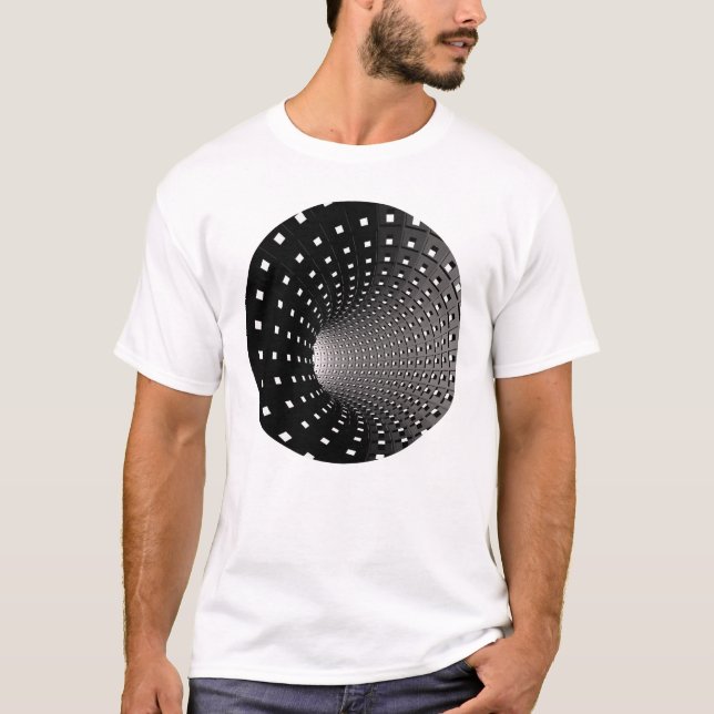 tunnel 3D T Shirt (Framsida)
