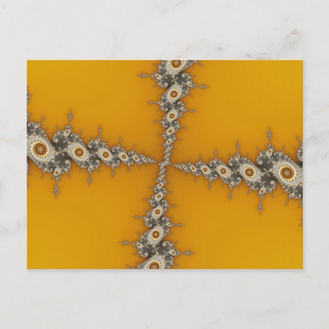 Tunnel - Fractal vykort (Framsida)