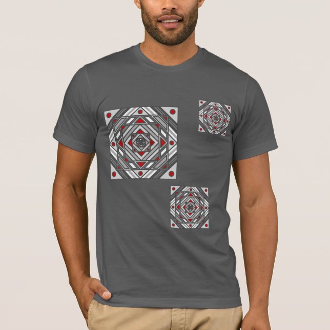 Tunnel Vision Herrtröja T Shirt (Framsida)