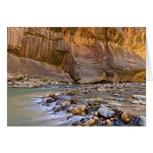 Tunnelbana i Zion Utah Hälsningskort