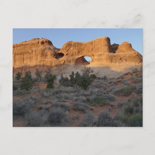 Tunnelbana på morgonen vykort (Framsida)