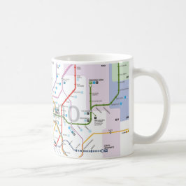 Tunnelbanan av Miland Kaffemugg