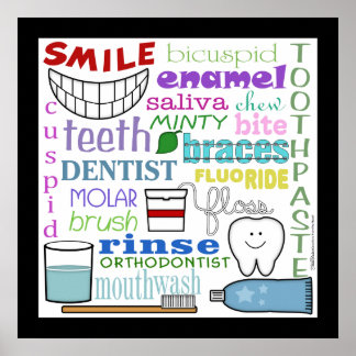 Tunnelbanan av tandtermer poster