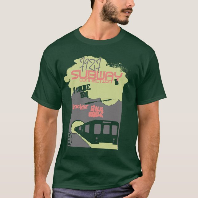 Tunnelbanan Connect T Shirt (Framsida)