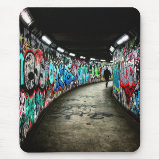 Tunnelbanan graffiti art musmatta