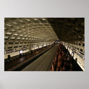 Tunnelbanan i Washington, D.C. Poster
