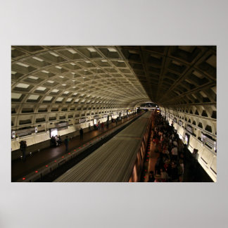 Tunnelbanan i Washington, D.C. Poster