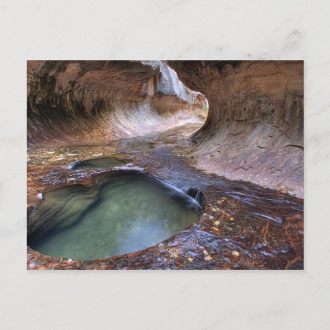 Tunnelbanan längs den Lämnat grenen av Junggin 2 Vykort (Framsida)