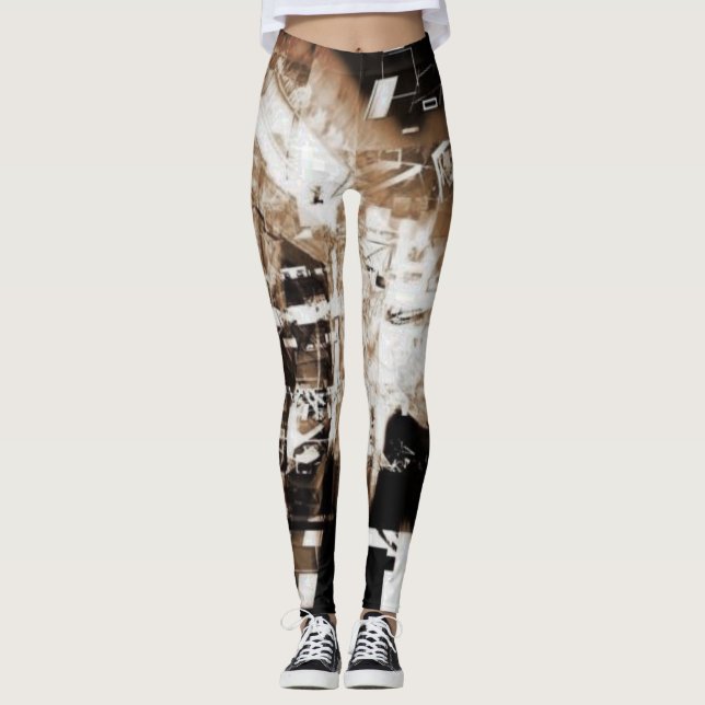 Tunnelbanan Leggings (Framsida)