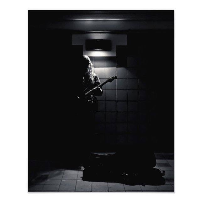 Tunnelbanan Music Toronto Canada Prints Fototryck (Framsidan)