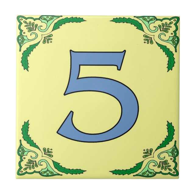 Tunnelbanan Plattor Vine Ram 5 Fem Kakelplatta (Framsidan)