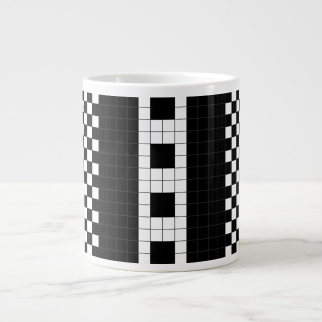 Tunnelbanan Play Geometrics RL90 Jumbo Mugg (Framsidan)