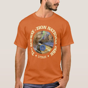 Tunnelbanan-spår (rd) t shirt