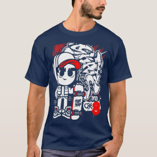 Tunnelbanan Surfers Jake för manar kvinnor Kids T Shirt