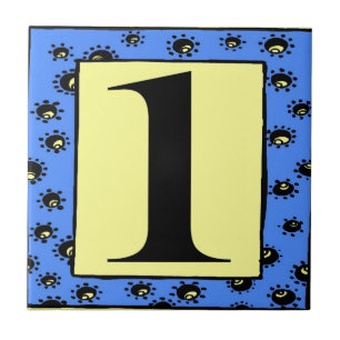 Tunnelbanan Tiles Blue Ram Stars 1 One Kakelplatta