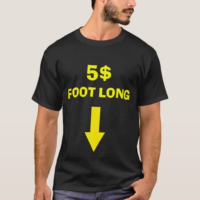 TunnelbananFootlong Tee Shirt (Framsida)