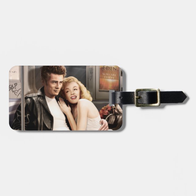 Tunnelbananryttare Bagagebricka (Horisontell Framsida)