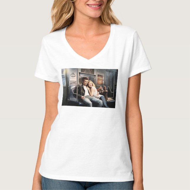 Tunnelbananryttare Tee Shirt (Framsida)