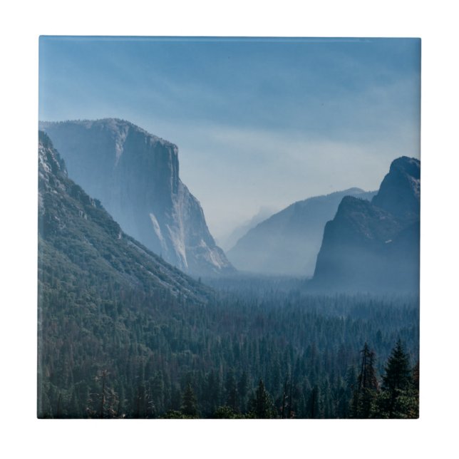 Tunnelen beskådar av Yosemite Kakelplatta (Framsidan)