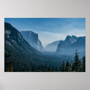 Tunnelen beskådar av Yosemite Poster