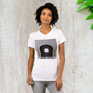 Tunnelentré med varningsränder t shirt