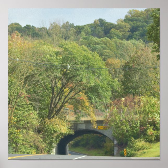 Tunnelfoto Poster (Framsidan)