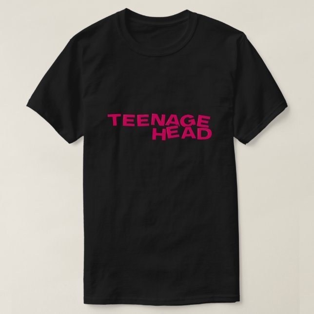 Tunnelhuvud (Rosa) T Shirt (Design framsida)