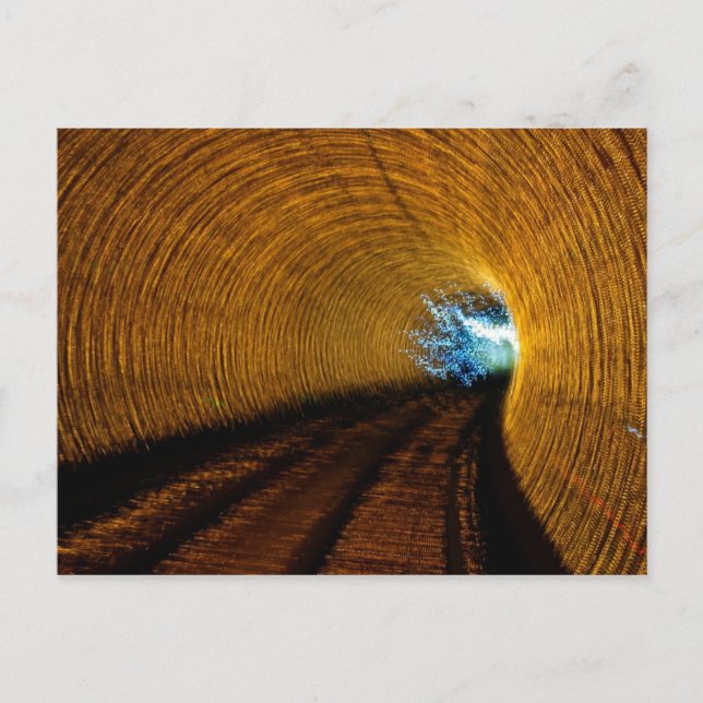 Tunneln Bund Tourist Vykort (Framsida)